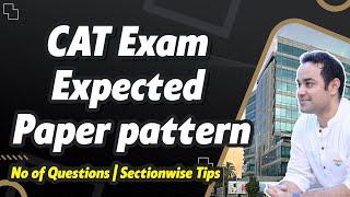 CAT Exam Expected Paper pattern | No of Questions | Sectionwise Tips | MBA Preparation