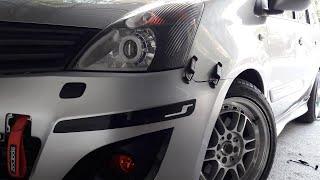 Custom Headlamp Proji HID Grand Livina