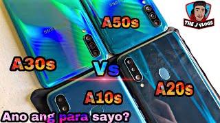 Samsung Galaxy A10s vs A20s Vs A30s Vs A50s | Quick Comparison | Tagalog |