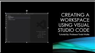 VSCode Tutorial: How to creating a new workspace in Visual Studio Code