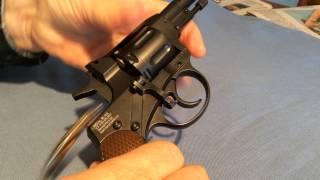 Gletcher Nagant (NGT) revolver: Operating the action
