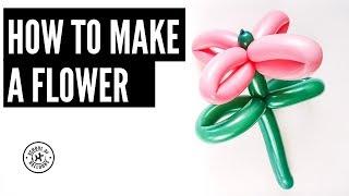 How To Make An Easy Balloon Flower