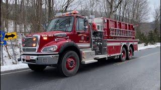 Fort Ann Fire *NEW* Engine Tanker 262 Responding