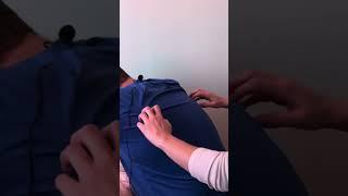 ASMR Back Scratching Massage #asmr #relaxing #relaxationmassage #realpersonasmr #backscratching