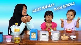 DRAMA Mainan MASAK MASAKKAN Masak Beneran Feat Mainan Anak KOMPOR MINI - GIVEAWAY