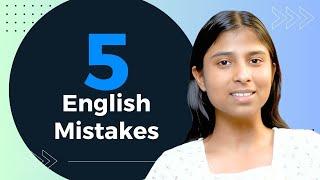 5 English Mistakes You're Probably Making | Tips with Janhavi Panwar"