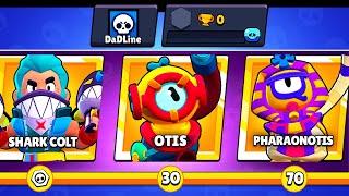 All Season 13 BRAWL PASS REWARDS on 0 TROPHY Account - Brawl Stars #deepseabrawl