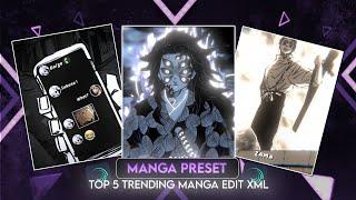 5+ Trending Manga Edits Preset | Alight Motion