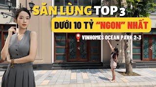 TOP 3 CĂN 10 TỶ DIỆN TÍCH TO TẠI VINHOMES OCEAN PARK 2-3 THÁNG 9/2024 | HỒNG NGỌC BĐS