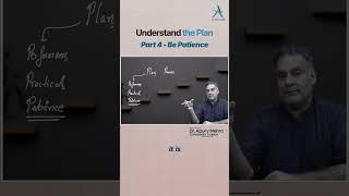 Understand The Plan by Dr. Apurv Mehra (Part 4) - Be Patience