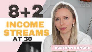 My 10 income sources at the age of 30 in Eastern Europe #incomestreams