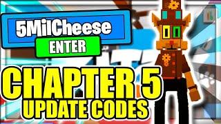 ALL NEW *CHAPTER 5* UPDATE CODES! Roblox Kitty