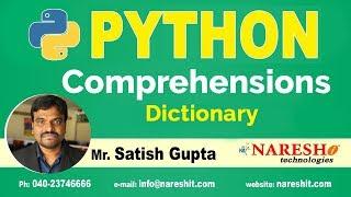 Learn Dictionary Comprehension in Python - Python Comprehensions Tutorials | by Mr. Satish Gupta