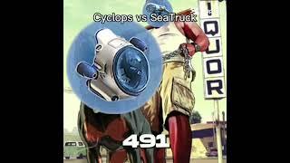 Cyclops vs Seatruck #subnautica #shorts