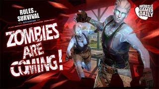 RULES OF SURVIVAL Gameplay Part 6 - NEW ZOMBIE MODE (iOS Android)