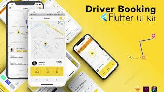 Flutter UI Kit - Taxi driver
