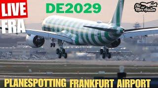 Live Planespotting Frankfurt Airport | Pilot Mitch DE2029 kommt aus SEA zurück