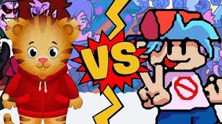 M.U.G.E.N. Battles | Daniel Tiger vs Boyfriend | Daniel tiger's neighborhood vs Friday Night Funkin'