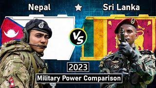 Nepal vs Sri Lanka military power comparison 2023