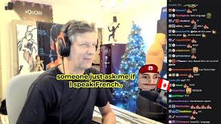 xQc Dad talks in French..