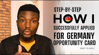 How I Aced My Germany Opportunity Card Online Application (Q&A Included!)