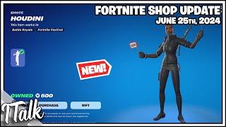 *NEW* EMINEM HOUDINI EMOTE! Fortnite Item Shop [June 25th, 2024] (Fortnite Chapter 5)