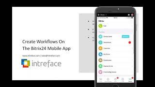 Bitrix24 Mobile App - Workflow Creation Tool