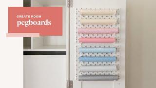 Meet the New Pegboards | Create Room