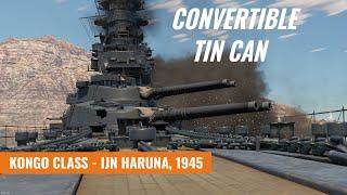 IJN Haruna - Open Tin Can [War Thunder]