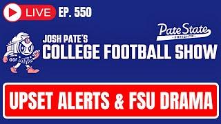 Ep 550: Week 2 Upset Alerts | Big Ten Catching SEC | Billy Napier In Trouble? | FSU War Chant Drama