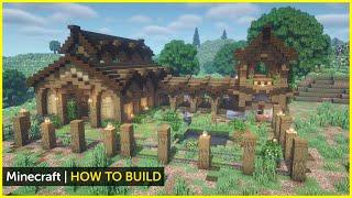 Minecraft How to Build a Stable (Tutorial)