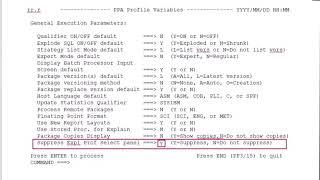 Plan Analyzer for Db2 for z/OS: Suppress the Broadcom-Defined Profile Selection Panel