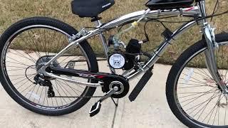 New 2018 Genesis 80cc Motorized Bike Chrome Southern Custom CC
