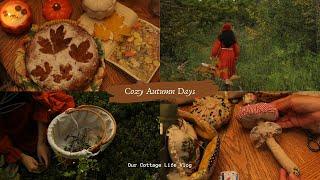 Cozy Autumn Days |️ Making an Autumn Cake | Autumn Decor