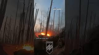 Serebryansky Forest. Trench warfare. First Person Shooter.  Azov Brigade #warinukraine