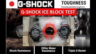 Thách thức mọi giới hạn - CASIO G-SHOCK ICE BLOCK TEST