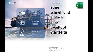 Excel professionelle Startseite - pimpe damit dein Excel-Dashboard