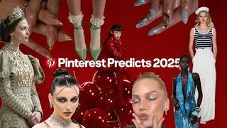 Pinterest PREDICTS: Top FASHION & BEAUTY Trends of 2025