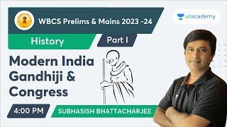 Modern India: Gandhiji & Congress | History Class I | Complete Chapter | Subhasish Sir