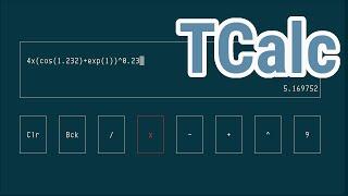 TCalc (Terminal Calculator)