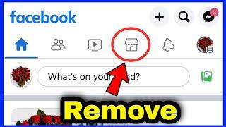 How to Remove Marketplace From Facebook Shortcut Bar