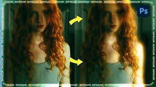 [ Photoshop Tutorial ] How to Make Halation Photo Effect in Photoshop