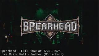 SPEARHEAD - A Tribute to Bolt Thrower Live @ Live Music Hall Weiher - Full Show, 12.01.2024