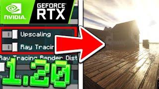 How To Enable RTX Shaders In Minecraft Bedrock 1.20!