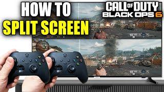 How To Play COD Black Ops 6 Split Screen On Xbox Series X|S