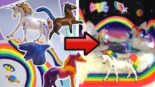 My Lisa Frank Inspired Diorama that Won in BreyerFest 2024 Contest & How it was Made!