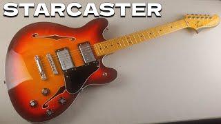 A Super Star! - the Fender Modern Player Starcaster in Aged Cherry Burst