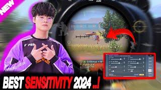 NV ORDER NEW SENSITIVITY IN 2024 | NEW BEST SENSITIVITY SETTINGS AND CONTROL FOR PUBG MOBILE / BGMI