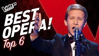 ASTONISHING OPERA Blind Auditions in The Voice Kids! | TOP 6