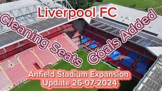 Liverpool FC Anfield Stadium Expansion Update 26-07-2024